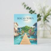 Bocas Town Panama ポストカード (スタンド正面)