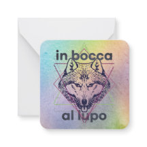 bocca al lupo幸運のカストメイトのオープニングナイト
