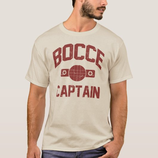Bocceの大尉 Tシャツ (正面)