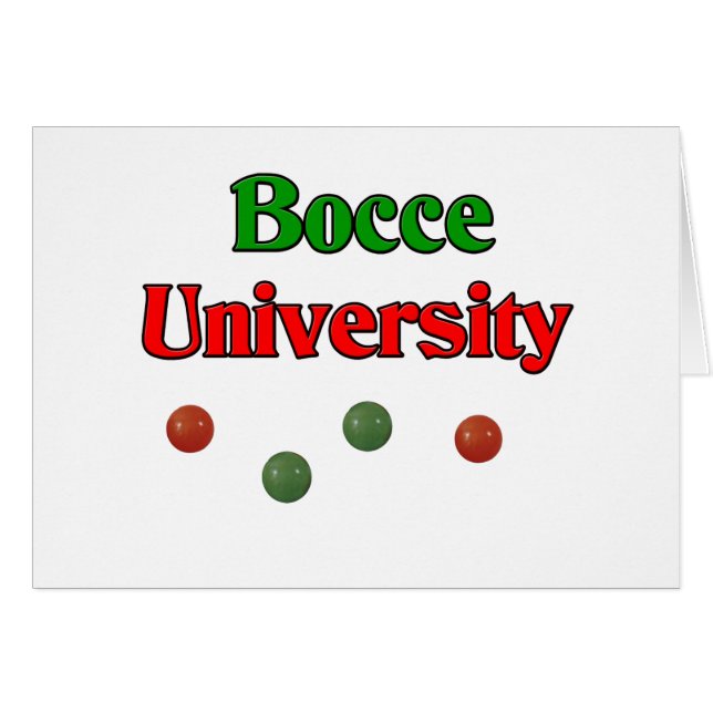 Bocce大学 (正面横)