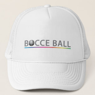 Bocce球-トラック運転手の帽子 キャップ