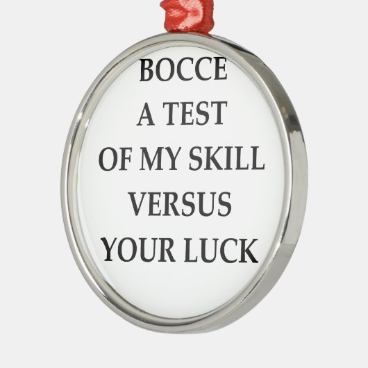 BOCCE メタルオーナメント (左)