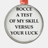 BOCCE メタルオーナメント (正面)