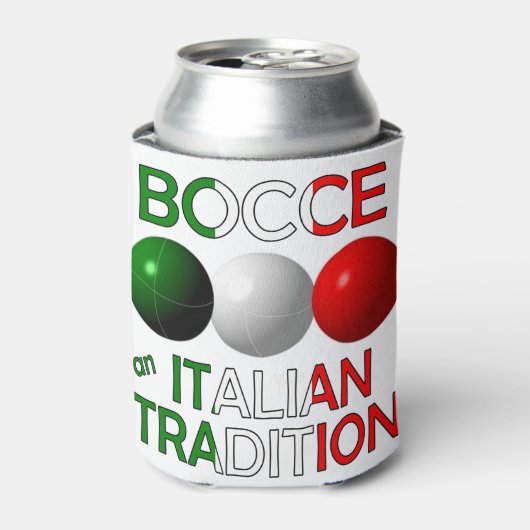 Bocce an Italian Tradition 缶クーラー (缶正面)