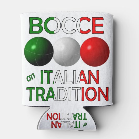 Bocce an Italian Tradition 缶クーラー (裏面)