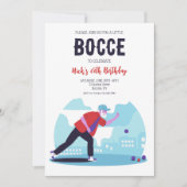 Bocce Ball 招待状 (正面)