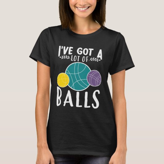 Bocce Ball Bocce Player  19 Tシャツ (正面)