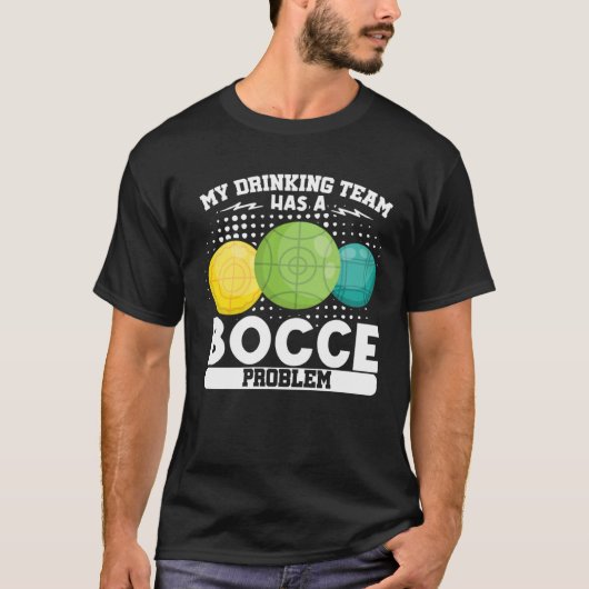 Bocce Ball Bocce Player  1 Tシャツ (正面)