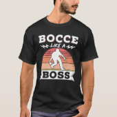 Bocce Ball Bocce Player 22 Tシャツ (正面)