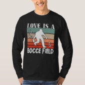 Bocce Ball Bocce Player  23 Tシャツ (正面)