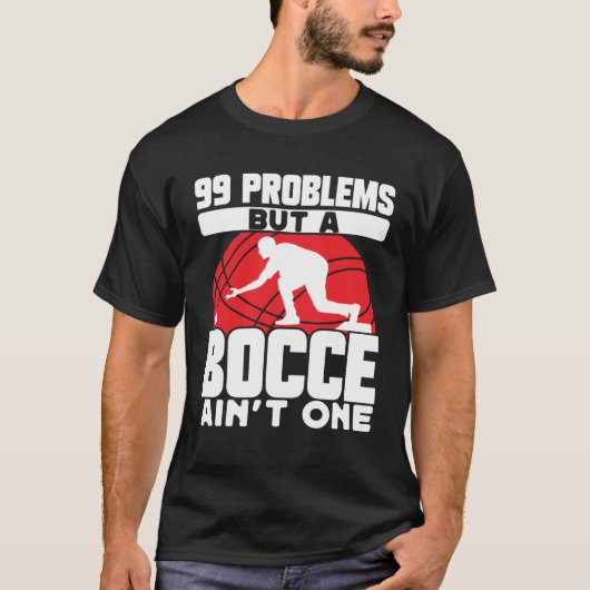 Bocce Ball Bocce Player 27 Tシャツ (正面)