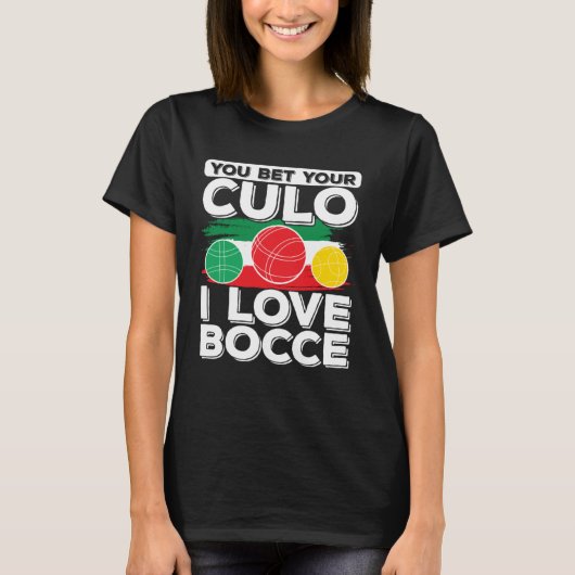 Bocce Ball Bocce Player  5 Tシャツ (正面)