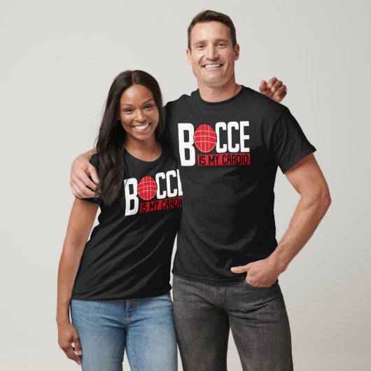 Bocce Ball Player Bocce Is My Cardio Tシャツ (ユニセックス)