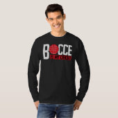 Bocce Ball Player Bocce Is My Cardio Tシャツ (正面フル)