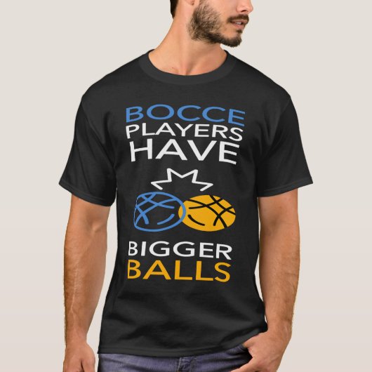 Bocce Ball Player Bowling  1 Tシャツ (正面)