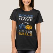 Bocce Ball Player Bowling  1 Tシャツ (正面)