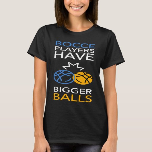 Bocce Ball Player Bowling  1 Tシャツ (正面)