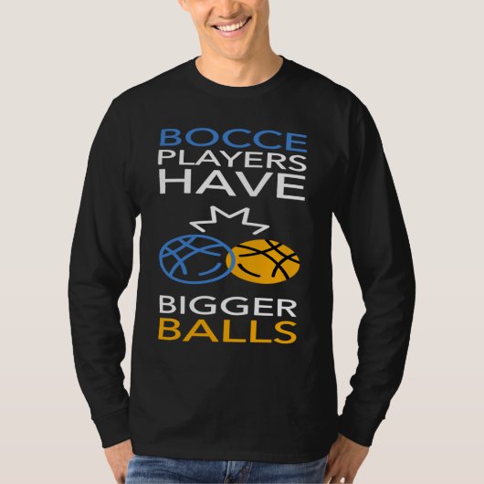 Bocce Ball Player Bowling  1 Tシャツ (正面)