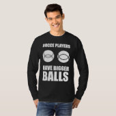 Bocce Ball Player Bowling  3 Tシャツ (正面フル)