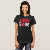 Bocce Ball Player Player Bocce Boss Tシャツ (正面フル)