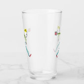 Bocce Ball Stickman タンブラーグラス (右)