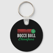 Bocce Byll Champion Italian Bocci Player Champ Dis キーホルダー (正面)