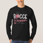 Bocce Queen Bocce Ball Tシャツ (正面)