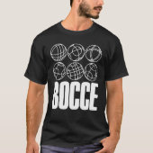 Bocce Saying Bocce Ball With Jack Bocci Game Bocce Tシャツ (正面)