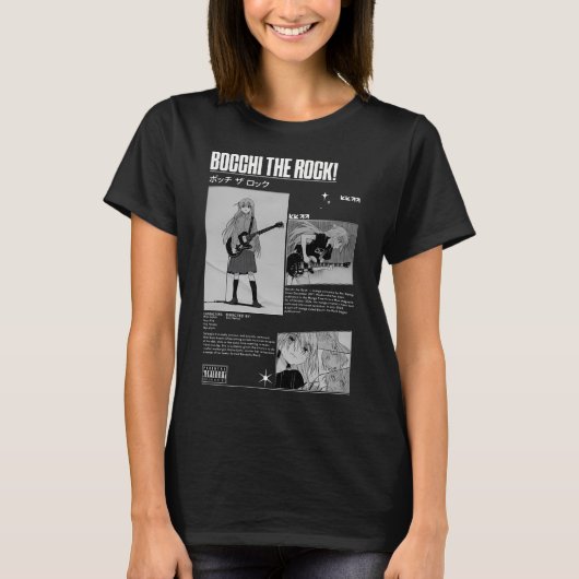 BOCCHI THE ROCK! - 結束バンド Tシャツ (正面)