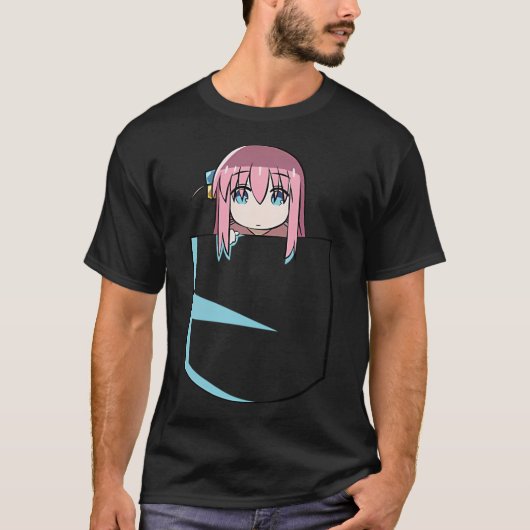 BOCCHI THE ROCK!: BOCCHIポケット Tシャツ (正面)