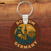 Bochum Germany City Art キーホルダー (裏面)