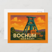 Bochum Germany City Art ポストカード (正面/裏面)