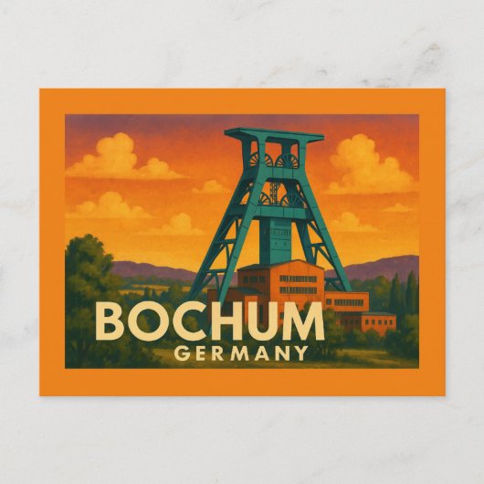 Bochum Germany City Art ポストカード (正面)