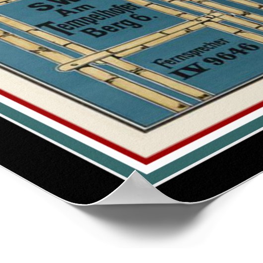 Bock Beer Ad Poster 12 x 16 ポスター (角)