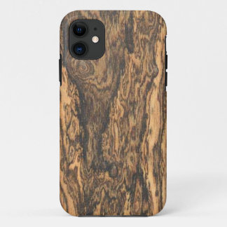 Bocote （木）仕上げiPhone 5ケース iPhone 11 ケース