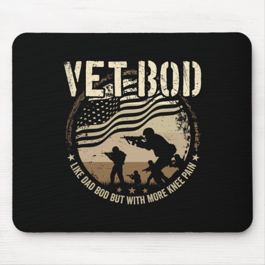 Bod – のようなパパBodが膝の痛み マウスパッド (正面)