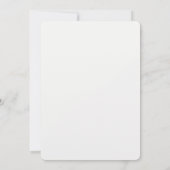 Boda de oro editable 招待状 (裏面)