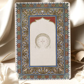 Boda islámico verde sabio otomano turco 招待状