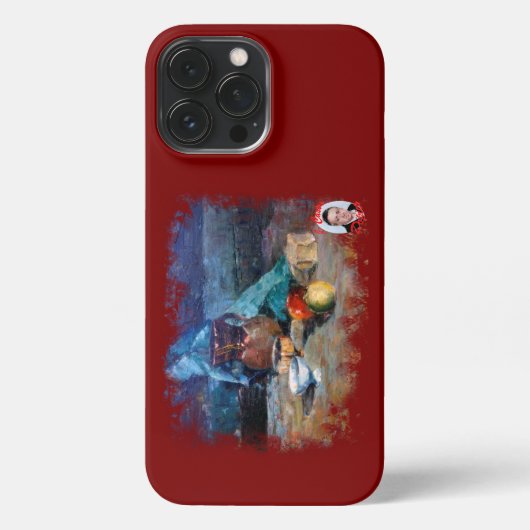 Bodegón a espátula iPhoneケース (裏面)