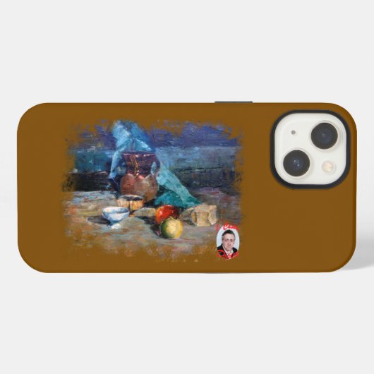 Bodegón a espátula iPhoneケース (裏面横)