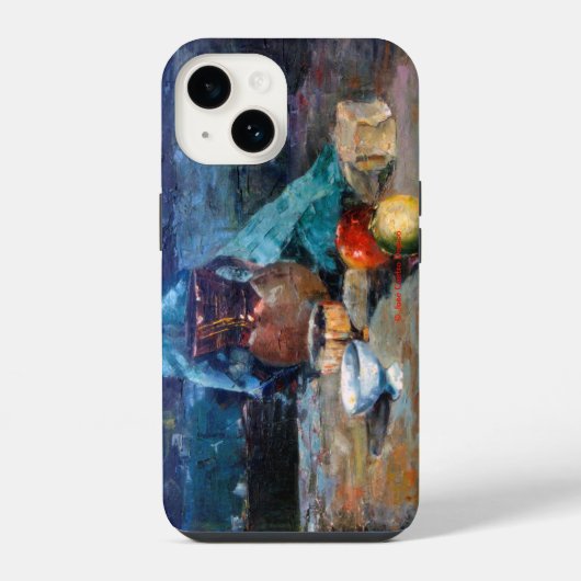 Bodegón a espátula iPhoneケース (裏面)