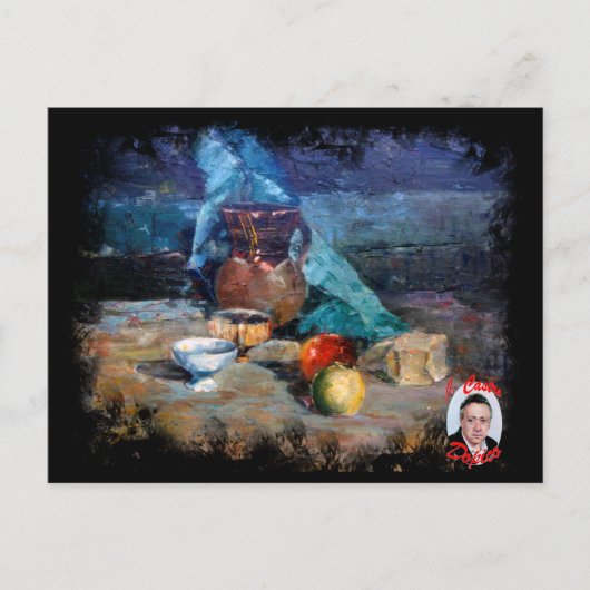 Bodegón a espátula/Natureza morta/Still life ポストカード (正面)