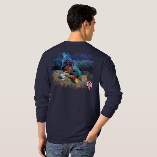 Bodegón a espátula tシャツ (裏面フル)