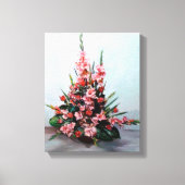 Bodegón de flores キャンバスプリント (正面)