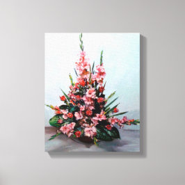 Bodegón de flores キャンバスプリント