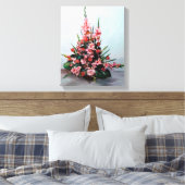 Bodegón de flores キャンバスプリント (インサイチュ (寝室))