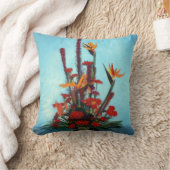 Bodegón de flores/Still life of flowers クッション (ブランケット)