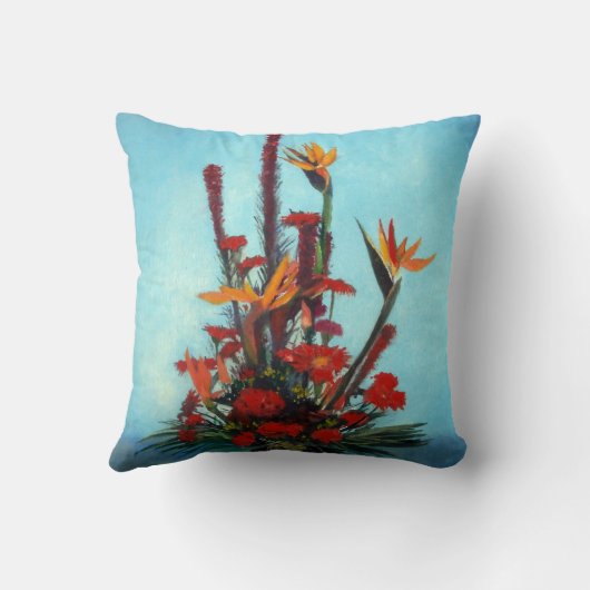 Bodegón de flores/Still life of flowers クッション (裏面)