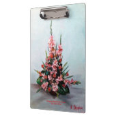 Bodegón de flores/Still life of flowers クリップボード (左)