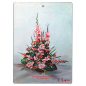 Bodegón de flores/Still life of flowers クリップボード (裏面)
